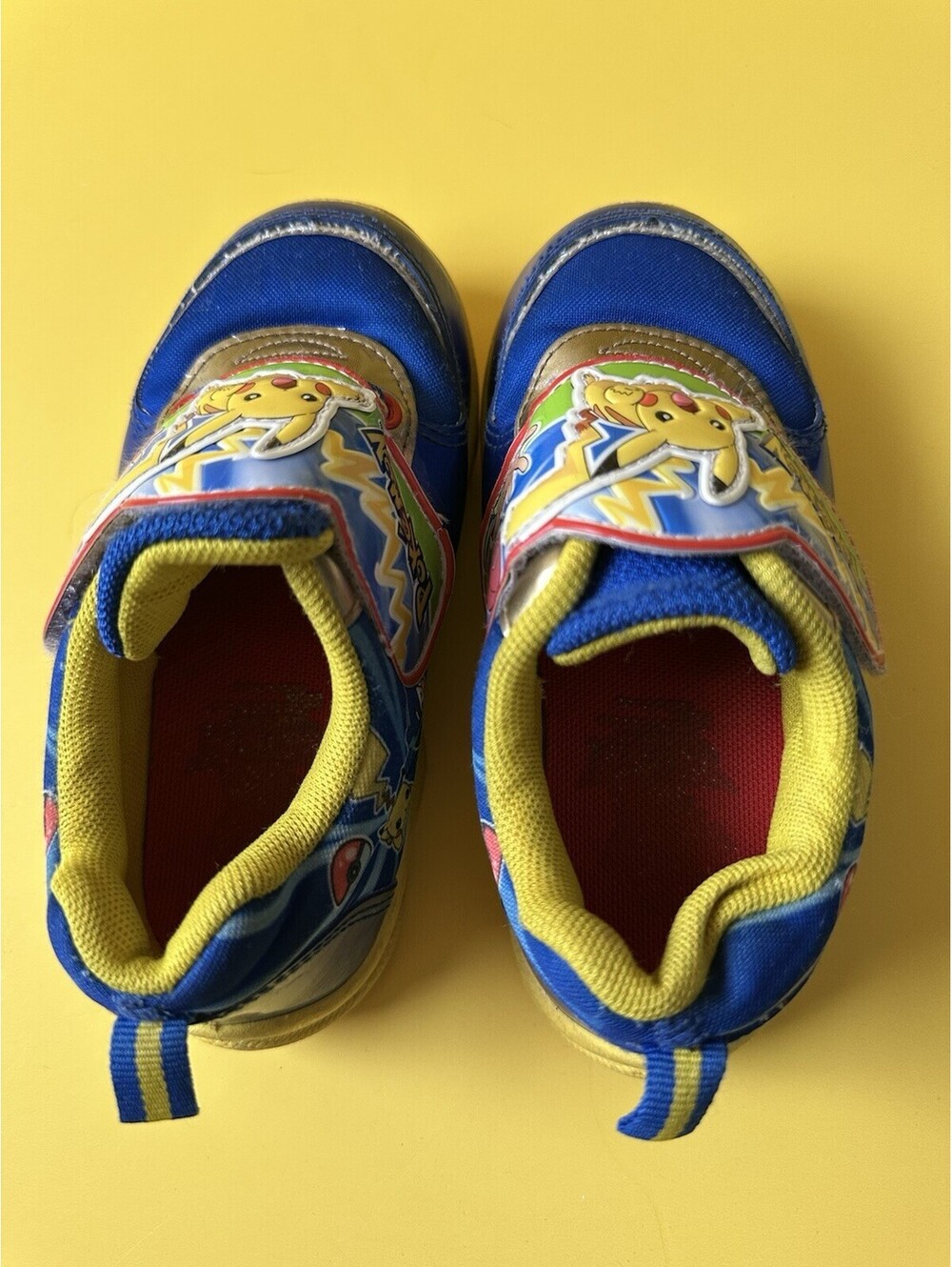 Vtg Pokémon Sneakers Kids Size 26 (9.5) Made In Taiwan - Picture 7 of 7